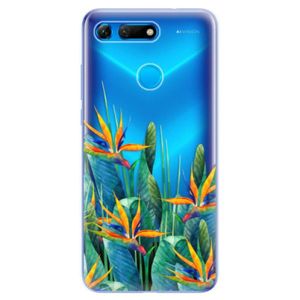 Odolné silikonové pouzdro iSaprio - Exotic Flowers - Huawei Honor View 20 vyobraziť