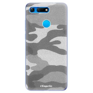 Odolné silikonové pouzdro iSaprio - Gray Camuflage 02 - Huawei Honor View 20 vyobraziť