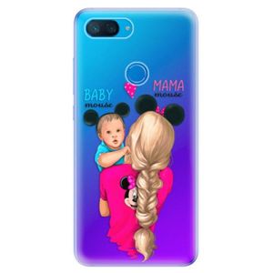 Odolné silikonové pouzdro iSaprio - Mama Mouse Blonde and Boy - Xiaomi Mi 8 Lite vyobraziť