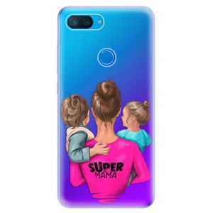 Odolné silikonové pouzdro iSaprio - Super Mama - Boy and Girl - Xiaomi Mi 8 Lite vyobraziť