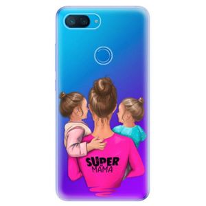 Odolné silikonové pouzdro iSaprio - Super Mama - Two Girls - Xiaomi Mi 8 Lite vyobraziť
