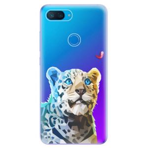 Odolné silikonové pouzdro iSaprio - Leopard With Butterfly - Xiaomi Mi 8 Lite vyobraziť