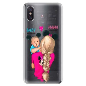Odolné silikonové pouzdro iSaprio - Mama Mouse Blonde and Boy - Xiaomi Mi 8 Pro vyobraziť