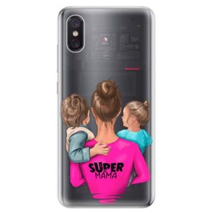 Odolné silikonové pouzdro iSaprio - Super Mama - Boy and Girl - Xiaomi Mi 8 Pro vyobraziť