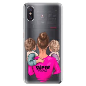 Odolné silikonové pouzdro iSaprio - Super Mama - Two Boys - Xiaomi Mi 8 Pro vyobraziť