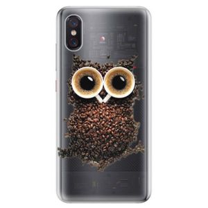 Odolné silikonové pouzdro iSaprio - Owl And Coffee - Xiaomi Mi 8 Pro vyobraziť