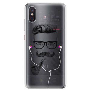Odolné silikonové pouzdro iSaprio - Man With Headphones 01 - Xiaomi Mi 8 Pro vyobraziť