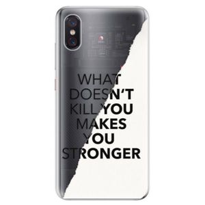 Odolné silikonové pouzdro iSaprio - Makes You Stronger - Xiaomi Mi 8 Pro vyobraziť