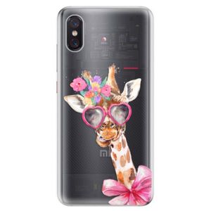 Odolné silikonové pouzdro iSaprio - Lady Giraffe - Xiaomi Mi 8 Pro vyobraziť