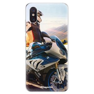Odolné silikonové pouzdro iSaprio - Motorcycle 10 - Xiaomi Mi 8 Pro vyobraziť