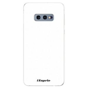 Odolné silikonové pouzdro iSaprio - 4Pure - bílý - Samsung Galaxy S10e vyobraziť