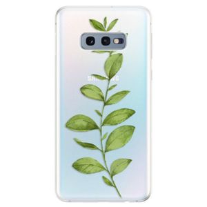Odolné silikonové pouzdro iSaprio - Green Plant 01 - Samsung Galaxy S10e vyobraziť