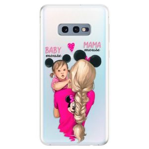 Odolné silikonové pouzdro iSaprio - Mama Mouse Blond and Girl - Samsung Galaxy S10e vyobraziť