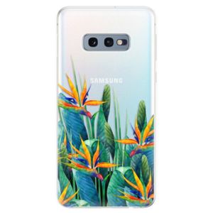 Odolné silikonové pouzdro iSaprio - Exotic Flowers - Samsung Galaxy S10e vyobraziť