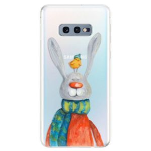 Odolné silikonové pouzdro iSaprio - Rabbit And Bird - Samsung Galaxy S10e vyobraziť