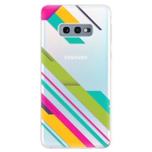 Odolné silikonové pouzdro iSaprio - Color Stripes 03 - Samsung Galaxy S10e vyobraziť