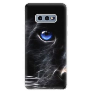 Odolné silikonové pouzdro iSaprio - Black Puma - Samsung Galaxy S10e vyobraziť