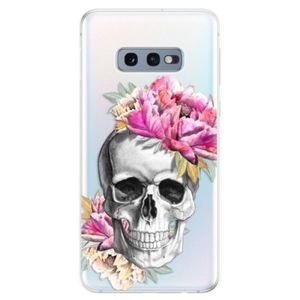 Odolné silikonové pouzdro iSaprio - Pretty Skull - Samsung Galaxy S10e vyobraziť