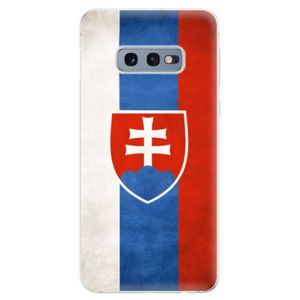 Odolné silikonové pouzdro iSaprio - Slovakia Flag - Samsung Galaxy S10e vyobraziť