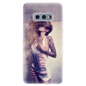 Odolné silikonové pouzdro iSaprio - Girl 01 - Samsung Galaxy S10e vyobraziť