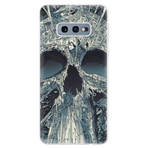 Odolné silikonové pouzdro iSaprio - Abstract Skull - Samsung Galaxy S10e vyobraziť