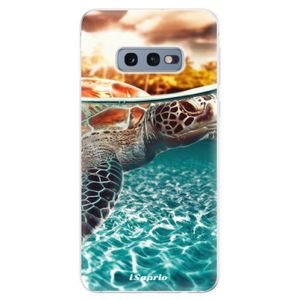 Odolné silikonové pouzdro iSaprio - Turtle 01 - Samsung Galaxy S10e vyobraziť
