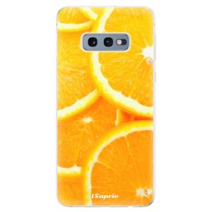 Odolné silikonové pouzdro iSaprio - Orange 10 - Samsung Galaxy S10e vyobraziť