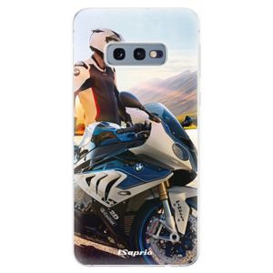 Odolné silikonové pouzdro iSaprio - Motorcycle 10 - Samsung Galaxy S10e vyobraziť