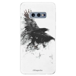 Odolné silikonové pouzdro iSaprio - Dark Bird 01 - Samsung Galaxy S10e vyobraziť