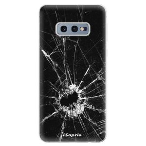 Odolné silikonové pouzdro iSaprio - Broken Glass 10 - Samsung Galaxy S10e vyobraziť