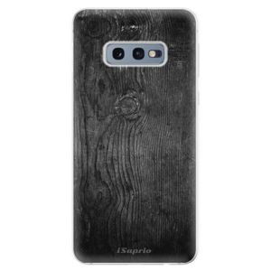 Odolné silikonové pouzdro iSaprio - Black Wood 13 - Samsung Galaxy S10e vyobraziť