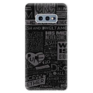 Odolné silikonové pouzdro iSaprio - Text 01 - Samsung Galaxy S10e vyobraziť