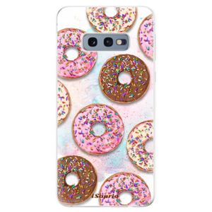 Odolné silikonové pouzdro iSaprio - Donuts 11 - Samsung Galaxy S10e vyobraziť