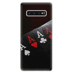 Odolné silikonové pouzdro iSaprio - Poker - Samsung Galaxy S10+ vyobraziť