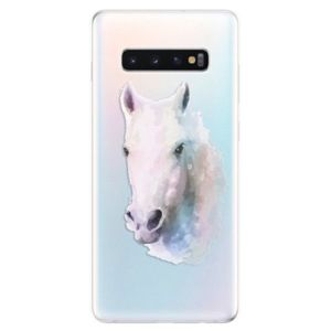 Odolné silikonové pouzdro iSaprio - Horse 01 - Samsung Galaxy S10+ vyobraziť