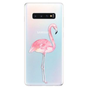 Odolné silikonové pouzdro iSaprio - Flamingo 01 - Samsung Galaxy S10+ vyobraziť