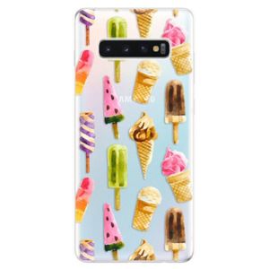Odolné silikonové pouzdro iSaprio - Ice Cream - Samsung Galaxy S10+ vyobraziť