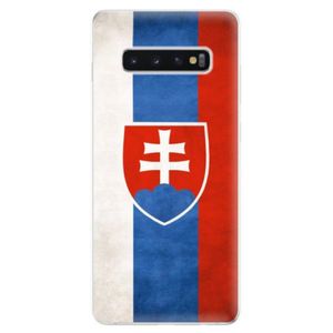 Odolné silikonové pouzdro iSaprio - Slovakia Flag - Samsung Galaxy S10+ vyobraziť