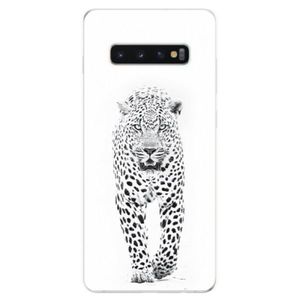Odolné silikonové pouzdro iSaprio - White Jaguar - Samsung Galaxy S10+ vyobraziť