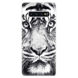 Odolné silikonové pouzdro iSaprio - Tiger Face - Samsung Galaxy S10+ vyobraziť