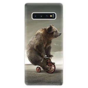 Odolné silikonové pouzdro iSaprio - Bear 01 - Samsung Galaxy S10+ vyobraziť