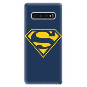 Odolné silikonové pouzdro iSaprio - Superman 03 - Samsung Galaxy S10+ vyobraziť