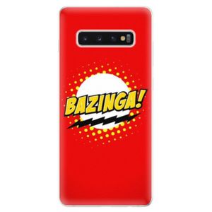 Odolné silikonové pouzdro iSaprio - Bazinga 01 - Samsung Galaxy S10+ vyobraziť
