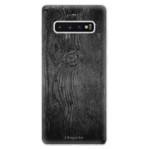 Odolné silikonové pouzdro iSaprio - Black Wood 13 - Samsung Galaxy S10+ vyobraziť