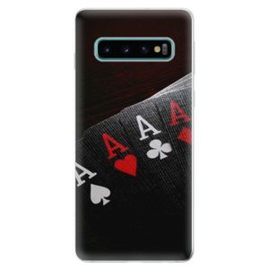 Odolné silikonové pouzdro iSaprio - Poker - Samsung Galaxy S10 vyobraziť