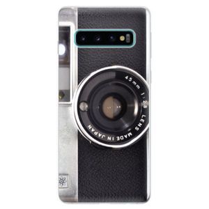 Odolné silikonové pouzdro iSaprio - Vintage Camera 01 - Samsung Galaxy S10 vyobraziť