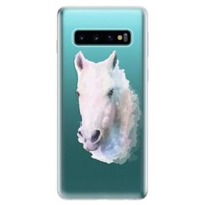 Odolné silikonové pouzdro iSaprio - Horse 01 - Samsung Galaxy S10 vyobraziť