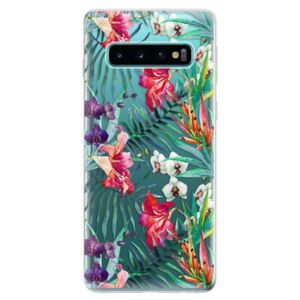 Odolné silikonové pouzdro iSaprio - Flower Pattern 03 - Samsung Galaxy S10 vyobraziť