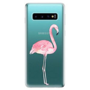 Odolné silikonové pouzdro iSaprio - Flamingo 01 - Samsung Galaxy S10 vyobraziť