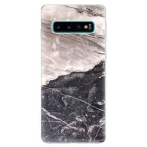 Odolné silikonové pouzdro iSaprio - BW Marble - Samsung Galaxy S10 vyobraziť